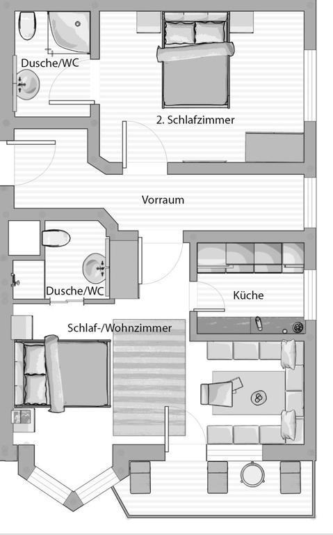 Pension Strolz Bichlbach Exterior foto